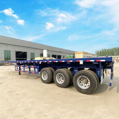 20ft flatbed container trailer