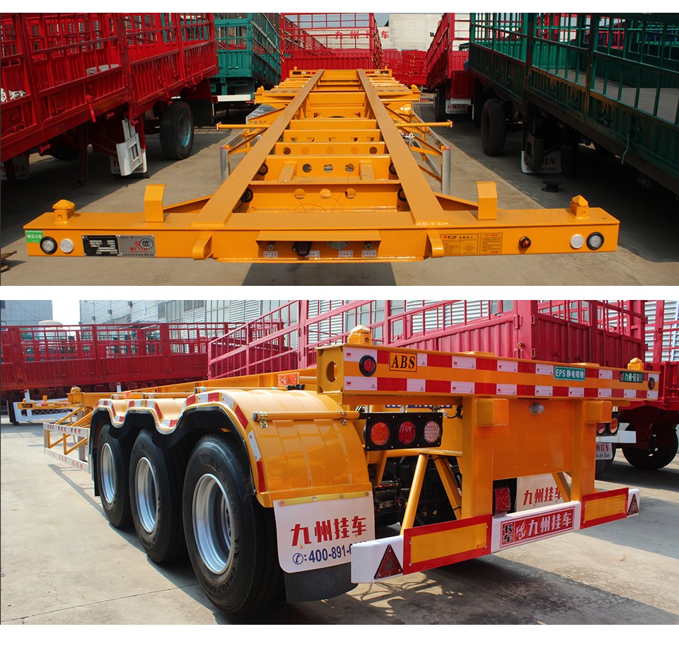 Skeleton Semi Trailer