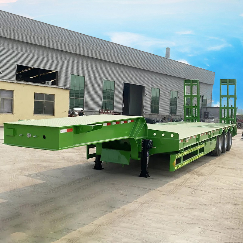 Low Bed Semi Trailer