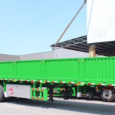 3 Axles Side Wall Semi Trailer
