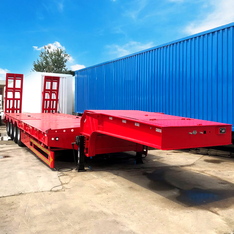 lowboy equipment trailers
