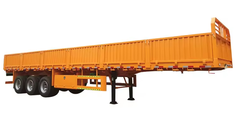 3 Axles Side Wall Semi Trailer