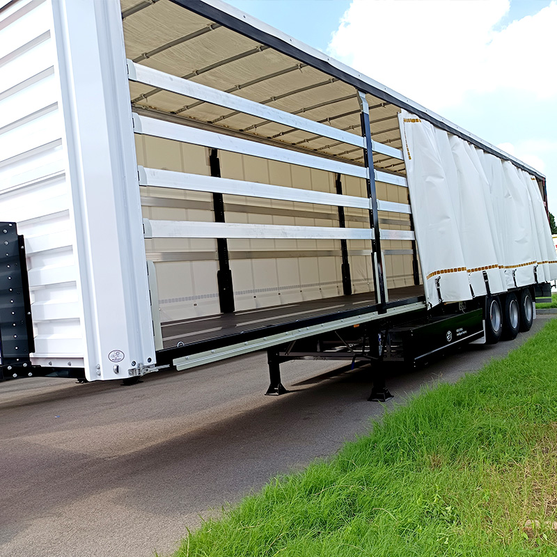 curtain trailer , 45ft curtainsider trailer for sale