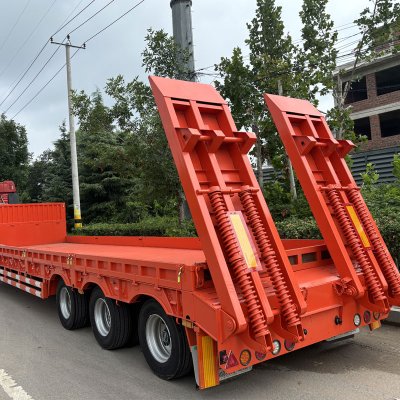 120-150T Lowboy semi trailer