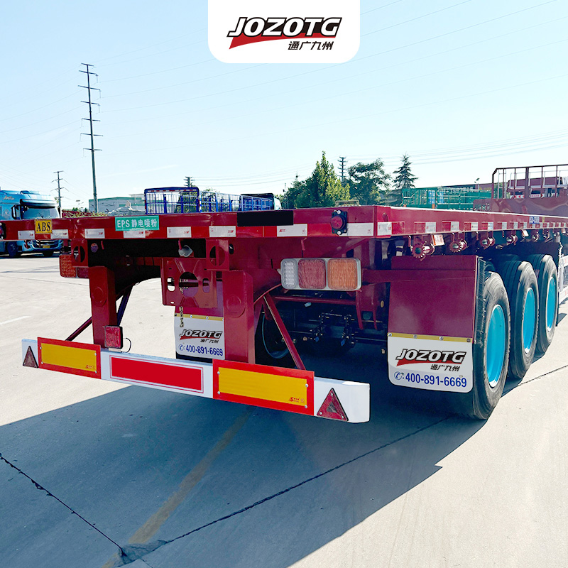 3 axle 53ft flatbed trailer