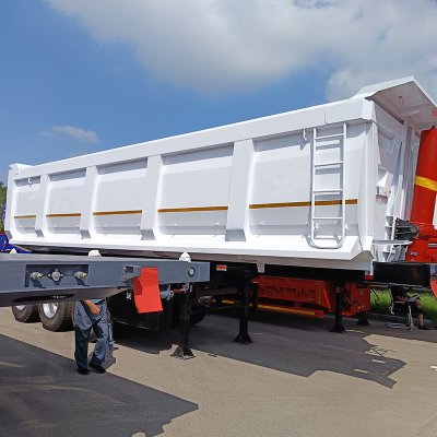 end dump semi trailer