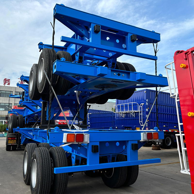 40Ft Tri Axle Container Skeletal Trailer