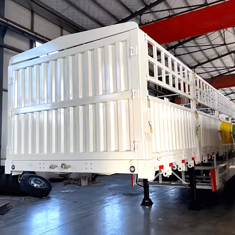 side wall fence trailer