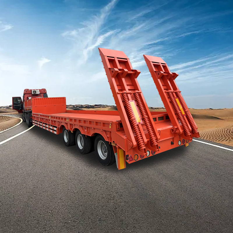 3 axle lowbed trailer