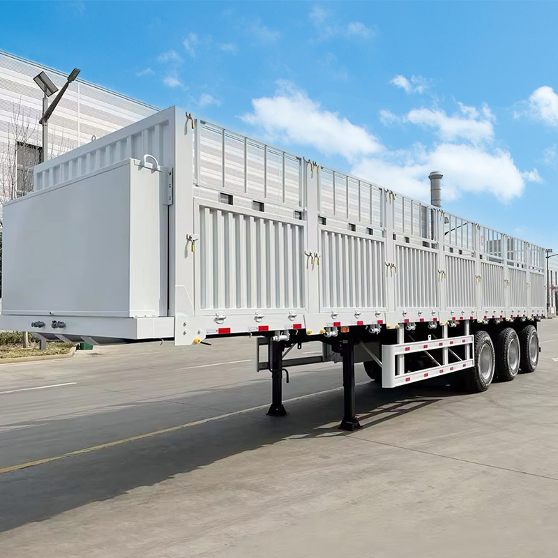 2 axle fence semi trailer