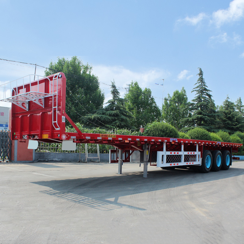 flatbed semi trailer