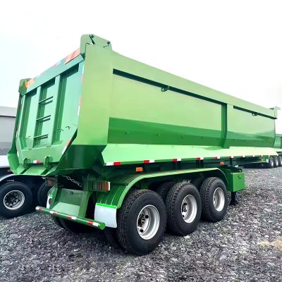 4 axle end dump trailer