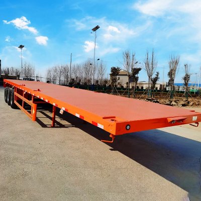 tri axle trailer flatbed